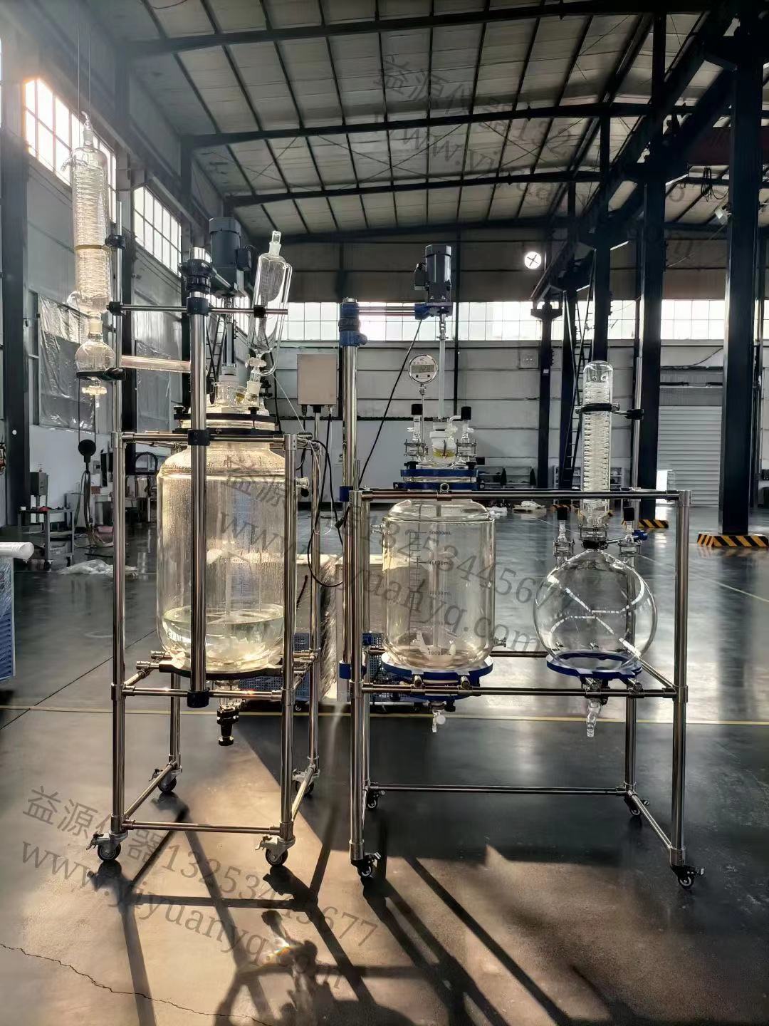 玻璃反應(yīng)定制釜已完工，感謝客戶的信任與支持！